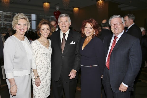 Marsha Rusnack, Peggy and Jerry Ritter, Kathie and Richard Winter